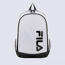 Mochila Fila College Letter Branca e Preta