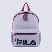 Mochila Fila Mini Colors Letter Lilás e Violeta Mochila Fila Mini Colors Letter Lilás e Violeta