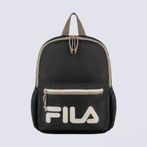 Mochila Fila Mini Colors Letter Preto