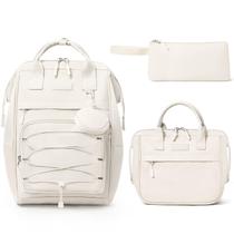 Mochila Fimibuke para meninas em idade escolar com caixa de almoço e estojo de lápis Mochila Fimibuke para meninas em idade escolar com caixa de almoço e estojo de lápis