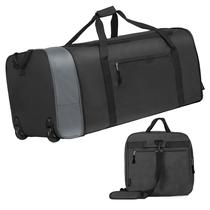 Mochila Finnhomy 100L dobrável com 2 rodas 83x34x36cm Mochila Finnhomy 100L dobrável com 2 rodas 83x34x36cm