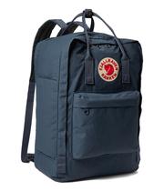 Mochila Fjällräven Kanken 17 para laptop azul marinho unissex