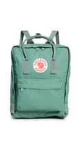 Mochila Fjällräven Kanken Frost Green - Canvas Resistente