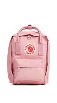 Mochila Fjallraven Kanken Mini Rosa para Mulheres - Nylon Mochila Fjallraven Kanken Mini Rosa para Mulheres - Nylon