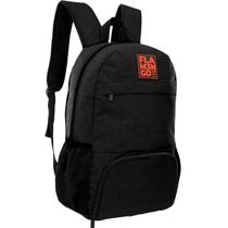 Mochila Flamengo De Costas Oficial Esportiva Passeio Escolar