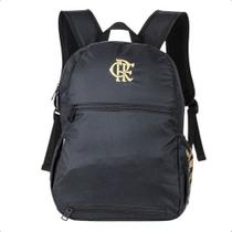 Mochila Flamengo Esportiva Xeryus 14004 Porta Bola em Rede Elástica Bolsos Laterais Alças Acolchoadas 22L