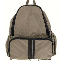 Mochila Flex Nylon Impermeável BEGE (com listras)