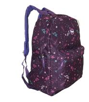 Mochila Florida Feminina Rabisk Costas Preta Cores Floral