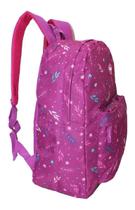 Mochila Florida Feminina Rabisk Costas Preta Cores Floral Mochila Florida Feminina Rabisk Costas Preta Cores Floral