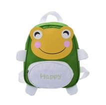 Mochila fofa infantil formato de bichinhos happy resistente