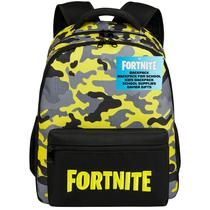 Mochila Fortnite para Niños y Adolescentes para Escuela y Viaje, Amarilla