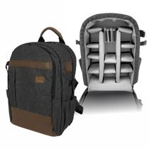 Mochila Fotográfica Para Cameras Lentes Notebook Optibag - Onix Mochila Fotográfica Para Cameras Lentes Notebook Optibag - Onix