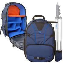 Mochila Fotografica Super Acolchoada VLITE para Cameras Lentes Tripé