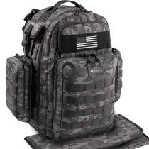 Mochila Fralda para Pai Dinictis Militar Impermeável 46 x 35 x 25 cm Mochila Fralda para Pai Dinictis Militar Impermeável 46 x 35 x 25 cm