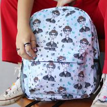 Mochila Frida Kahlo Resistente Estampa Moderna