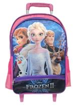 Mochila Frozen Anna e Elsa Infantil Rodinhas Bolsa feminina Escolar