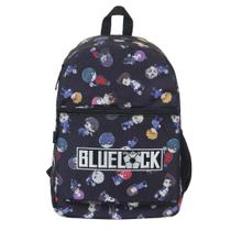 Mochila G com Compartimento para Notebook Juvenil Menino Personagens Blue Lock Mochila G com Compartimento para Notebook Juvenil Menino Personagens Blue Lock
