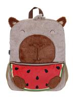 Mochila G Escolar Pelúcia Capivara Container Fuzzy Mochila G Escolar Pelúcia Capivara Container Fuzzy