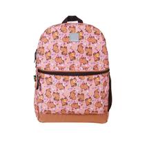 Mochila G Juvenil Menina Capivara Rosa Container Mochila G Juvenil Menina Capivara Rosa Container