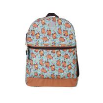 Mochila G Juvenil Menino Capivara Verde Container