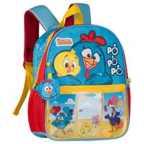 Mochila Galinha Pintadinha Oficial Creche Escola Pequena Infantil 0 a 4 Anos Azul Mochila Galinha Pintadinha Oficial Creche Escola Pequena Infantil 0 a 4 Anos Azul