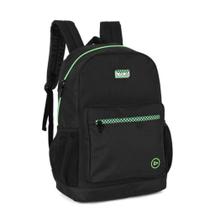 Mochila Gamer Loud Verde Luxcel Juvenil Escolar Robusta MS5023LD 20L com Design Moderno para Rotina Escolar