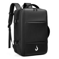 Mochila Gamer Rise Mode para Notebook até 15.6", Expansível, Style 02 Backpack, Preto - RM-BP-ST-02-B