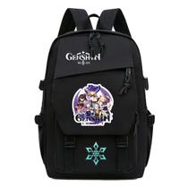 Mochila Genshins Impacts Keqings Hu Taos Cartoon Kids School