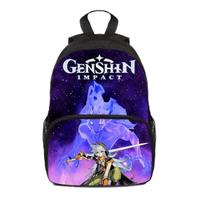 Mochila Genshins Impacts Razors Cartoon Kids School Nylon Mochila Genshins Impacts Razors Cartoon Kids School Nylon