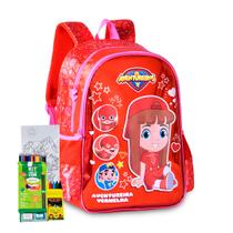 Mochila Gi Neto Costas Oficial Aventureiras Vermelha Aventureiros Youtuber Luccas Neto Ofical Menina Mochila Gi Neto Costas Oficial Aventureiras Vermelha Aventureiros Youtuber Luccas Neto Ofical Menina