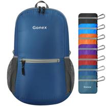 Mochila Gonex Ultra Leve Embalável 20L (Azul Escuro) Mochila Gonex Ultra Leve Embalável 20L (Azul Escuro)