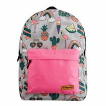 Mochila Good Vibes Feminina Escolar Casual Juvenil ys29136