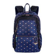 Mochila Grande 2 Compartimentos CAPRICHO Wishes - Azul
