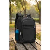 Mochila Grande 40L Impermeável Reforçada c/ Cabo de Aço Pret