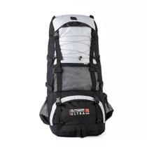 Mochila Grande Camping Outdoor Ultra 70L Cinza