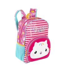 Mochila Grande Casa Magica da Gabby Amizade Original Sestini Mochila Grande Casa Magica da Gabby Amizade Original Sestini