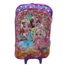 Mochila Grande Com Rodinha Escolar Infantil Princess Mochila Grande Com Rodinha Escolar Infantil Princess