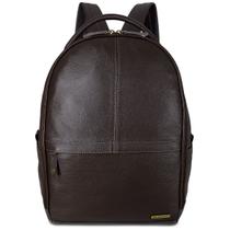 Mochila Grande de Couro Com Suporte Para Notebook Até 15,6 Mochila Grande de Couro Com Suporte Para Notebook Até 15,6