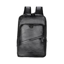 Mochila Grande De Couro PU Para Laptop Masculina Casual Para Adolescentes Meninos Mochila De Alta Mochila Grande De Couro PU Para Laptop Masculina Casual Para Adolescentes Meninos Mochila De Alta