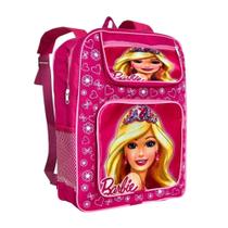 Mochila Grande E Espaçosa De Menina Bolsa Escolar Infantil Personagem