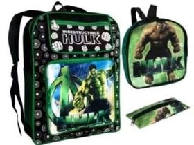 Mochila Grande E Espaçosa Para Meninos Com Lancheira E Estojo Escolar Mochila Grande E Espaçosa Para Meninos Com Lancheira E Estojo Escolar