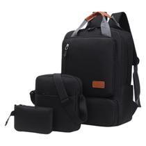 Mochila Grande Executiva Escolar e para Notebook 15.6" Poleg