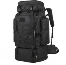 Mochila Grande Impermeável 80 Litros Trilha Acampamento Viagens - Luatek