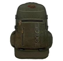 Mochila Grande Lona 60 Litros KVN expansiva reforçada masculino kvn 3002 Mochila Grande Lona 60 Litros KVN expansiva reforçada masculino kvn 3002