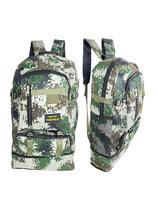 Mochila Grande Masculina Lona Camuflada Viagem Exercito 50L Camping