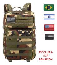 Mochila Grande Multiuso Militar Acampamento 50 Litros