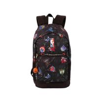 Mochila Grande Nba Begins - Graffiti Cinza 46x29x20cm 23L - Sestini