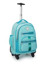 Mochila Grande Notebook 4 Rodinhas Kika It'scool Be Yourself Mochila Grande Notebook 4 Rodinhas Kika It'scool Be Yourself