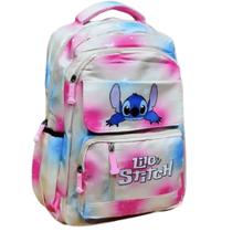 Mochila Grande Nylon Impermeável Escolar Faculdade Femenina - stitch mochila infantil Mochila Grande Nylon Impermeável Escolar Faculdade Femenina - stitch mochila infantil