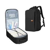 Mochila Grande Para Laptop Feminina À Prova d'Água Com Alça Para Bagagem Para Homens Bolsa De